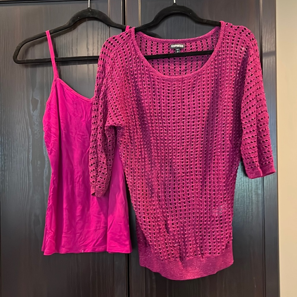 2 pieces. Sweater abd tank